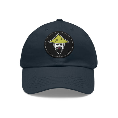 TROL Dad Hat with Leather Patch (Round)