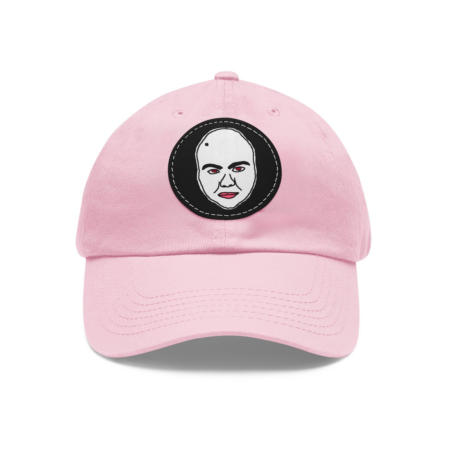 TROL Dad Hat with Leather Patch (Round)