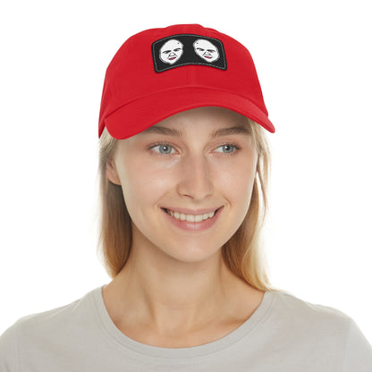 TROL Dad Hat with Leather Patch (Rectangle)