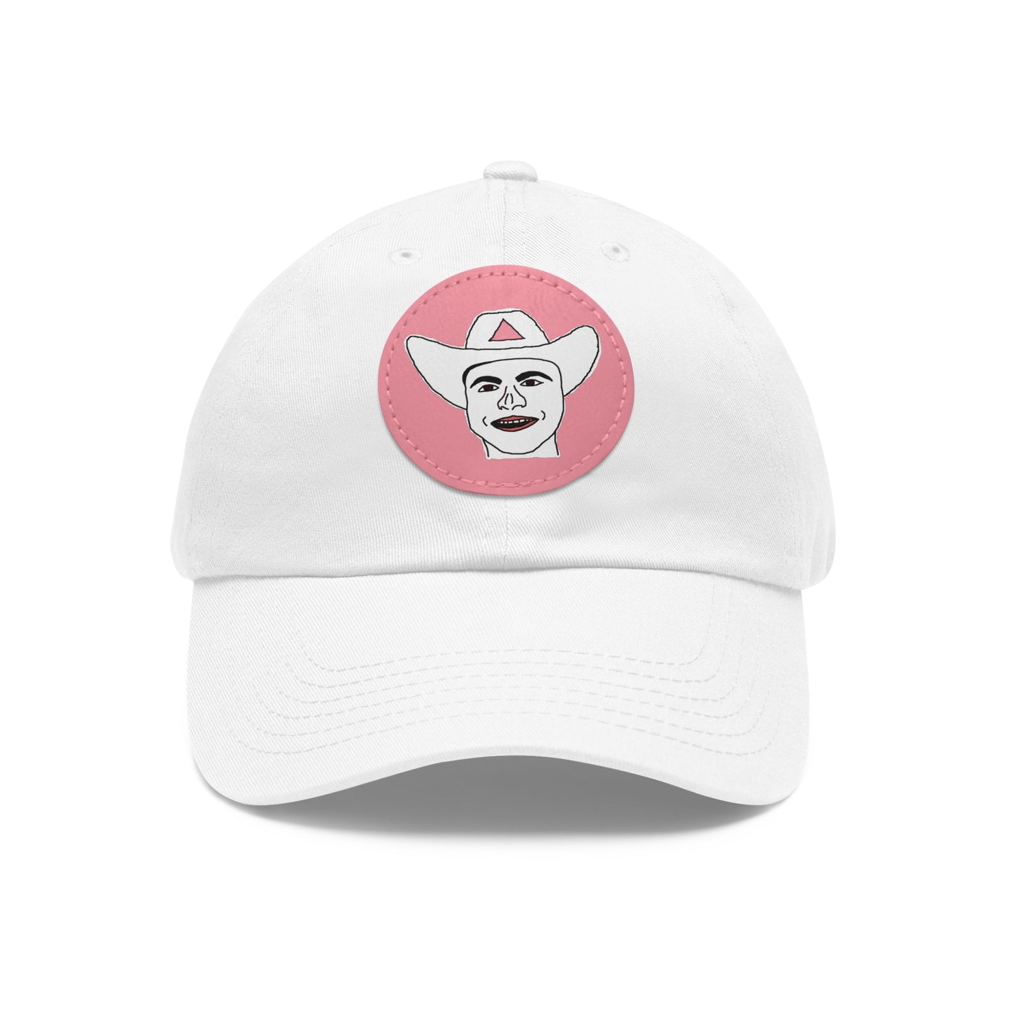 TROL Dad Hat with Leather Patch (Round)