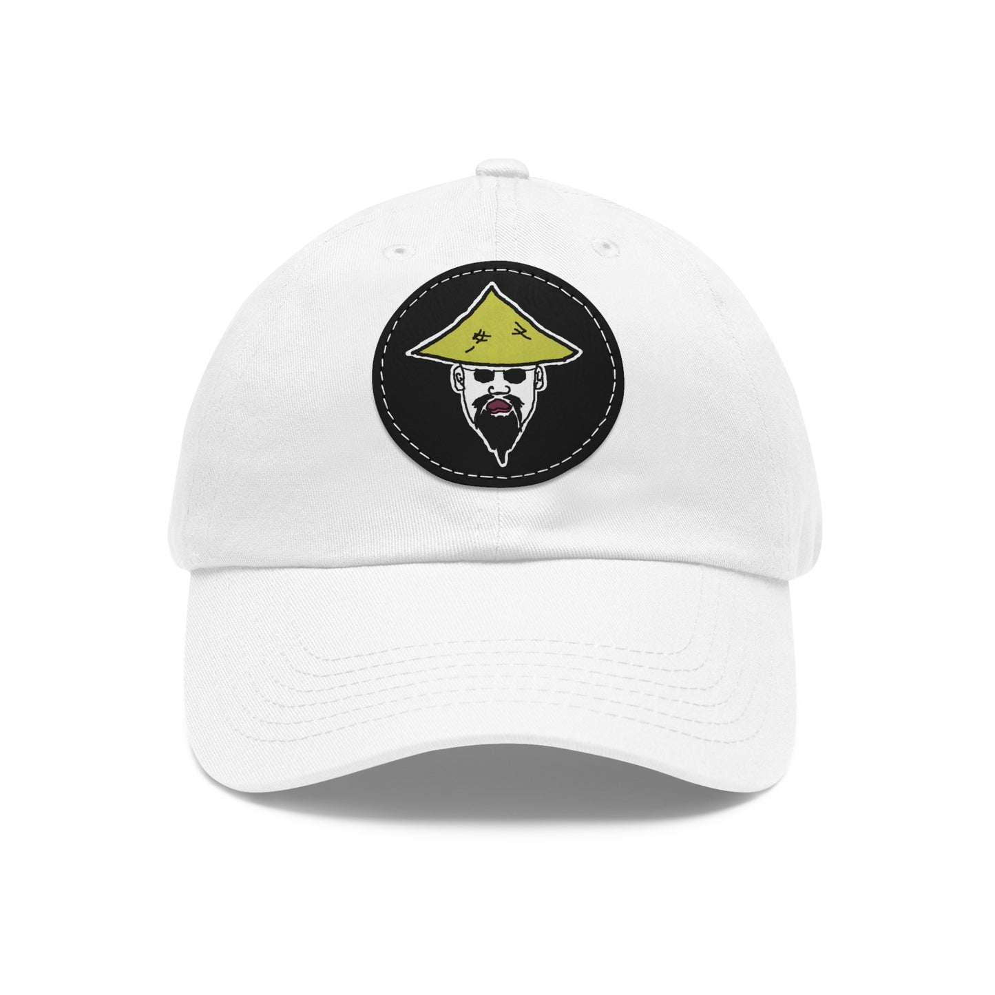 TROL Dad Hat with Leather Patch (Round)