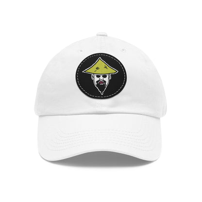 TROL Dad Hat with Leather Patch (Round)