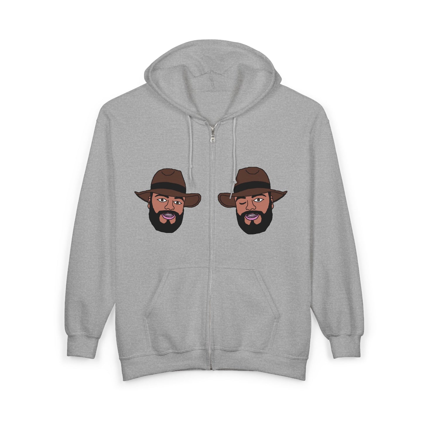TROL Unisex Heavy Blend™ Full Zip Hooded Sweatshirt