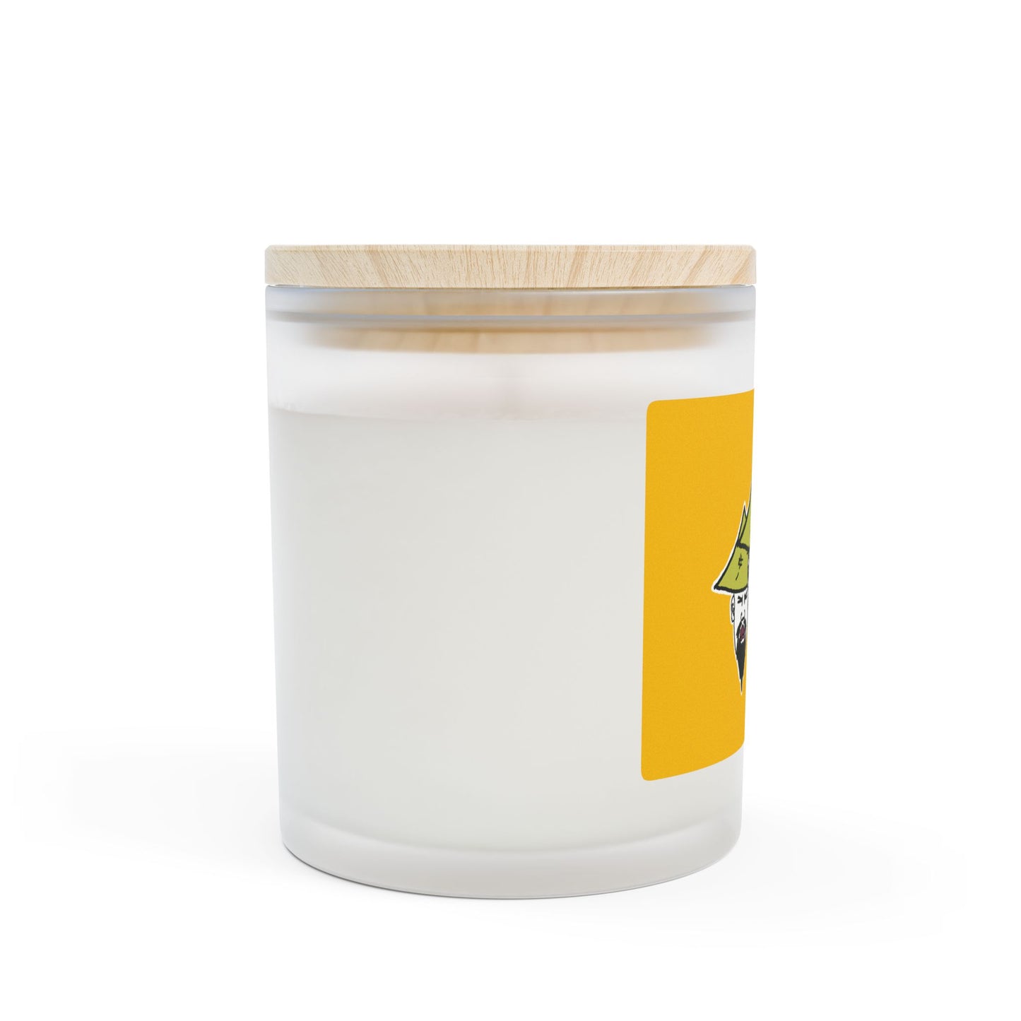 TROL Frosted Glass Candle, 11oz
