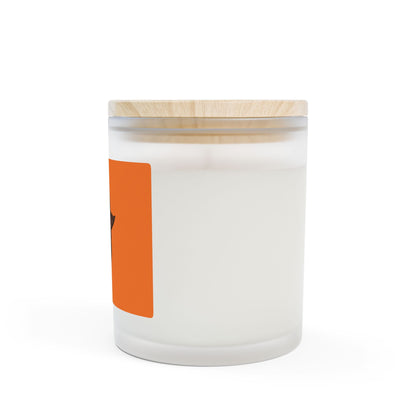 TROL Frosted Glass Candle, 11oz