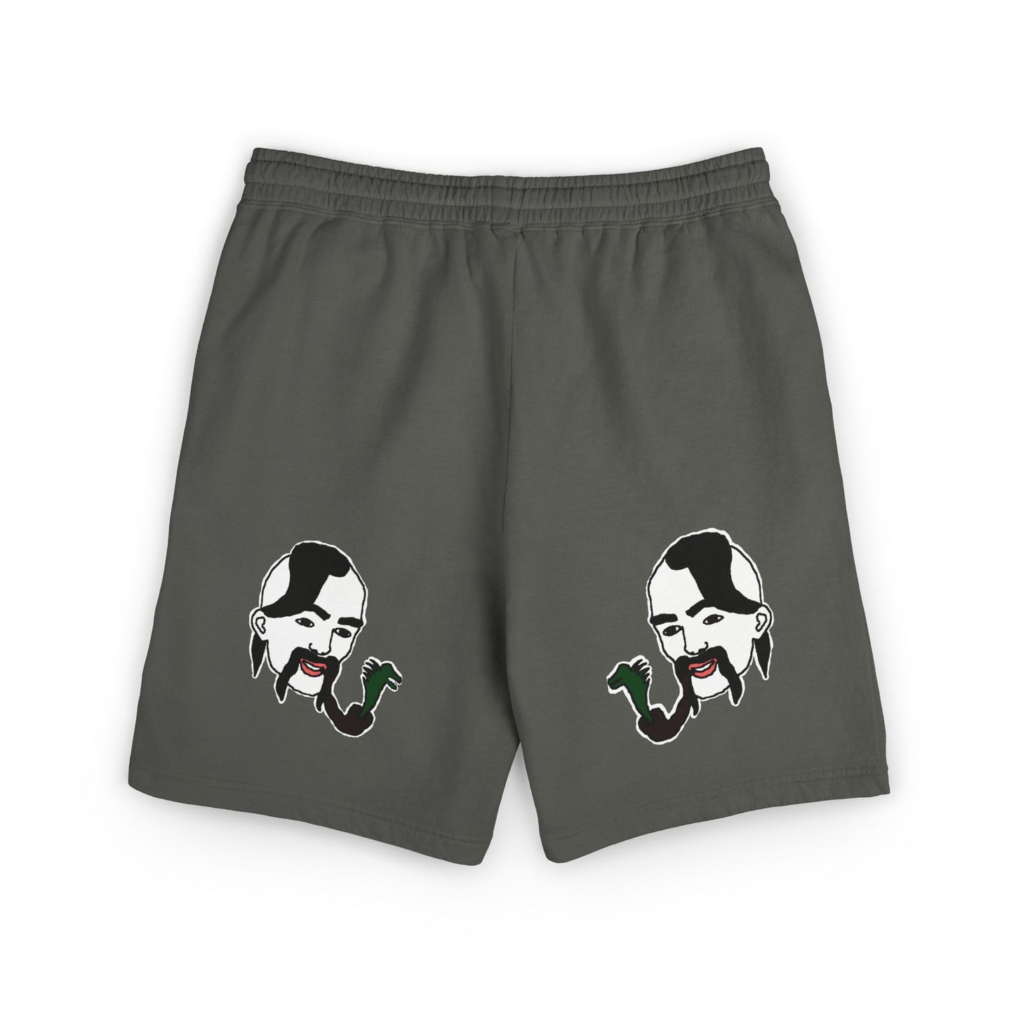 TROL Unisex Garment-Dyed Lightweight Fleece Sweat Shorts