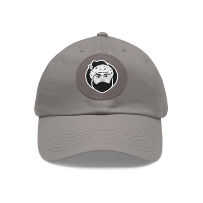 TROL Dad Hat with Leather Patch (Round)