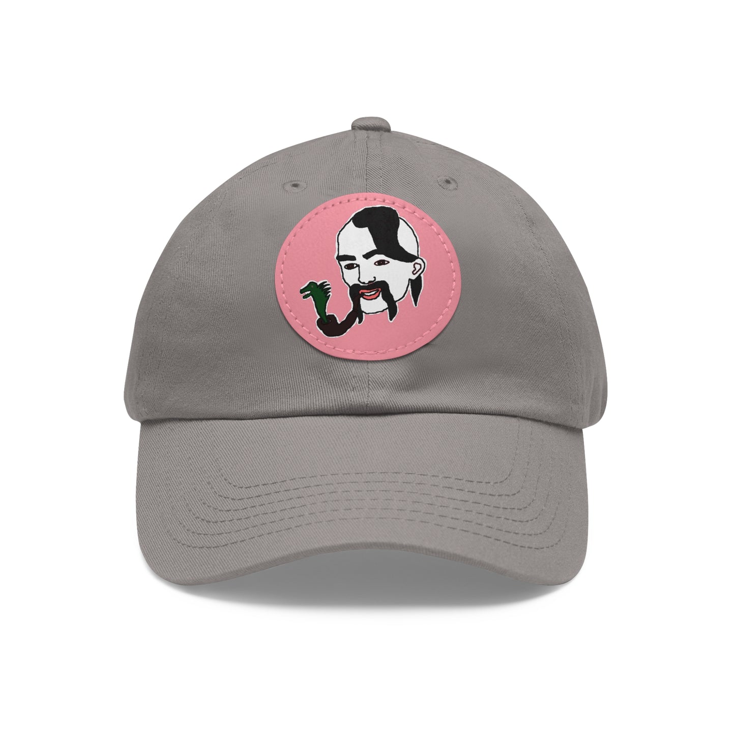 TROL Dad Hat with Leather Patch (Round)