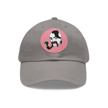 TROL Dad Hat with Leather Patch (Round)