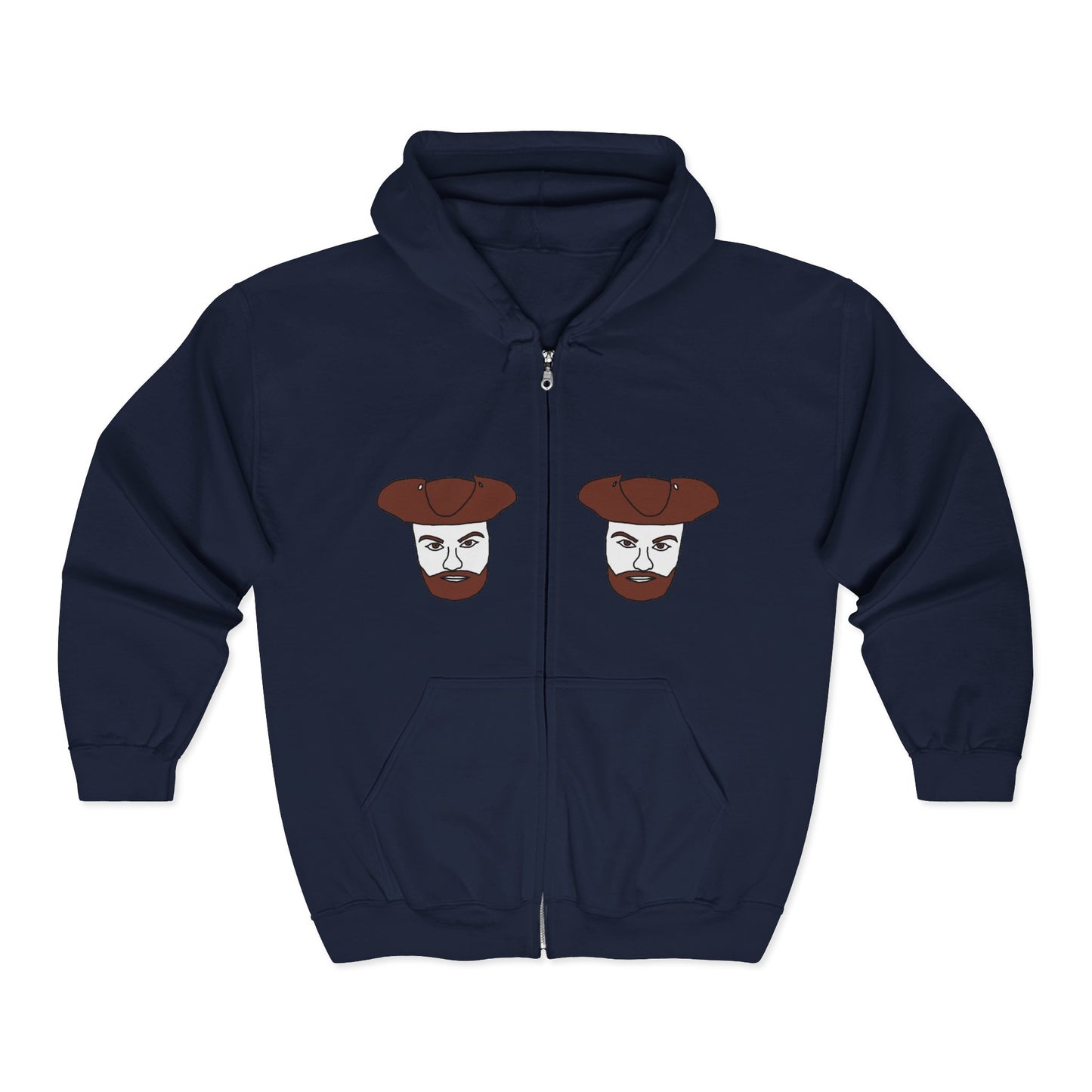 TROL Unisex Heavy Blend™ Full Zip Hooded Sweatshirt