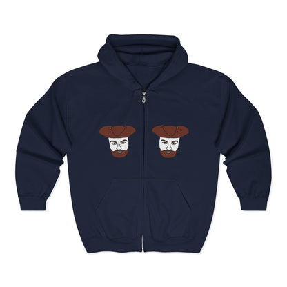 TROL Unisex Heavy Blend™ Full Zip Hooded Sweatshirt