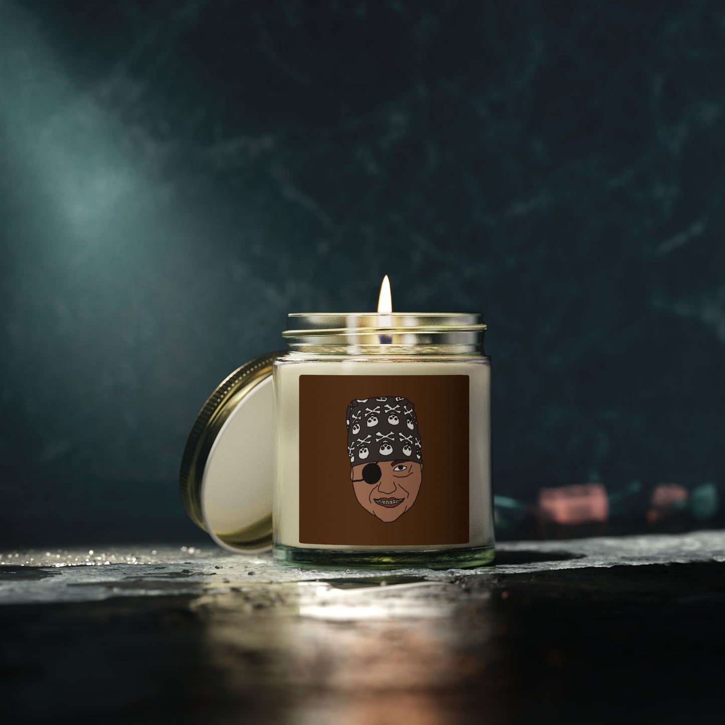 TROL Scented Candles, Coconut Apricot Wax (4oz, 9oz)