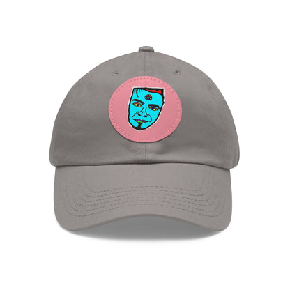TROL Dad Hat with Leather Patch (Round)
