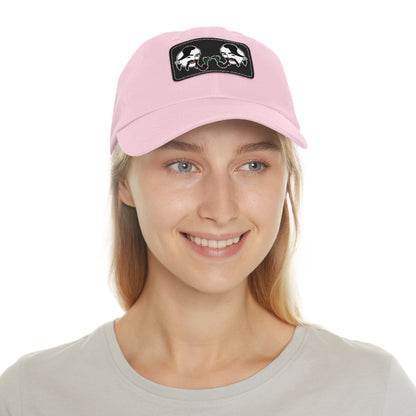 TROL Dad Hat with Leather Patch (Rectangle)