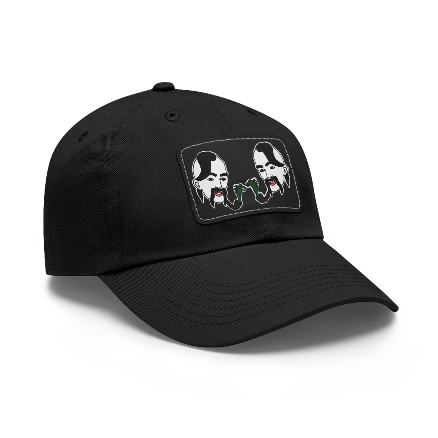 TROL Dad Hat with Leather Patch (Rectangle)