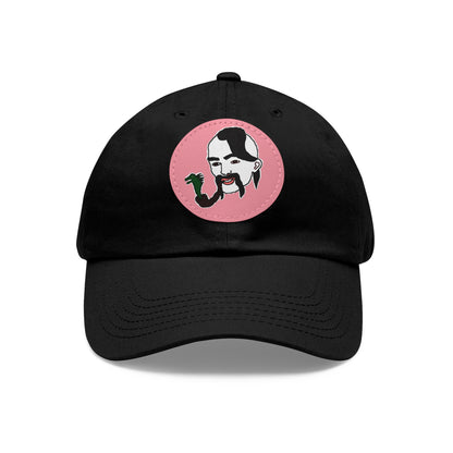 TROL Dad Hat with Leather Patch (Round)