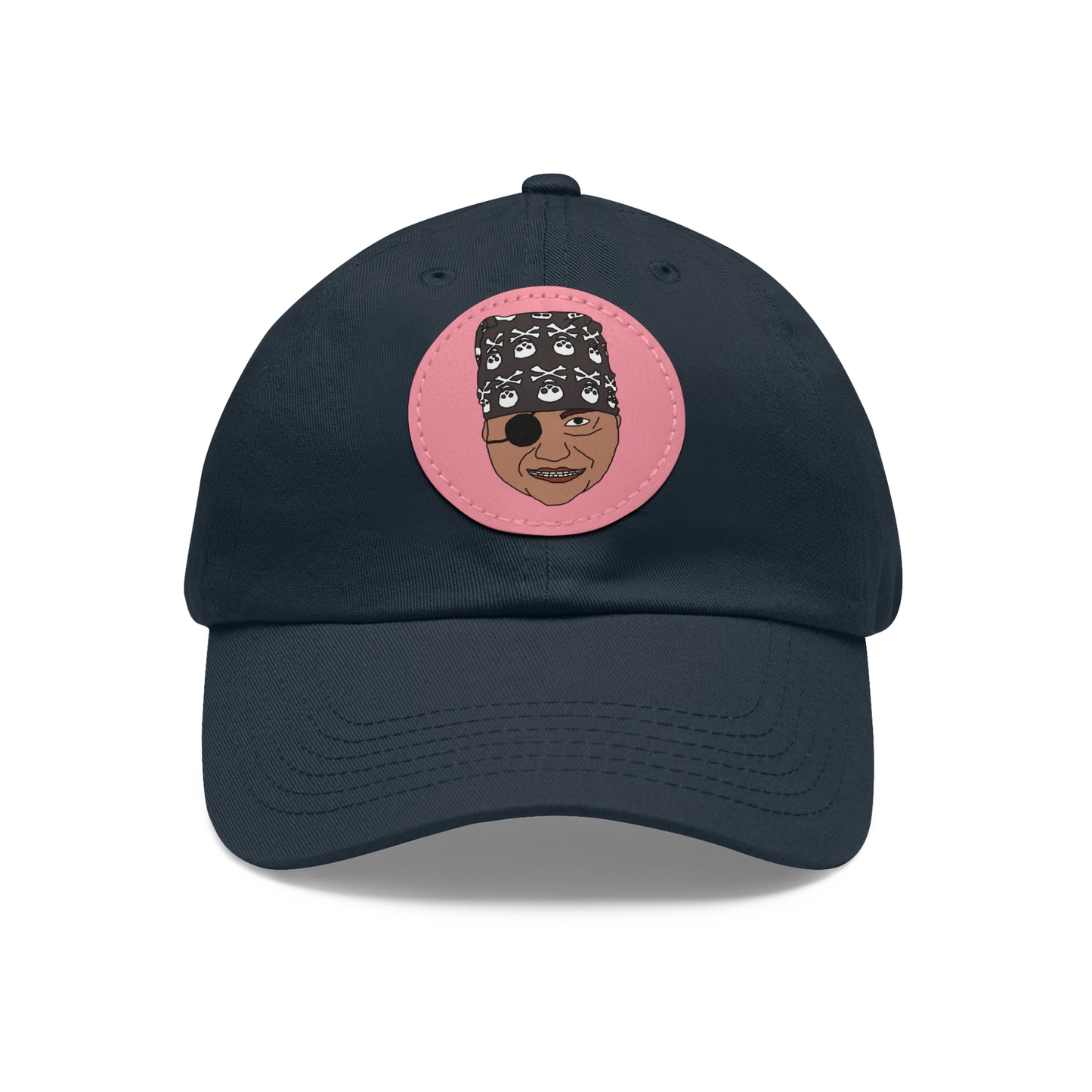 TROL Dad Hat with Leather Patch (Round)