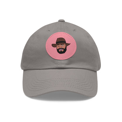 TROL Dad Hat with Leather Patch (Round)