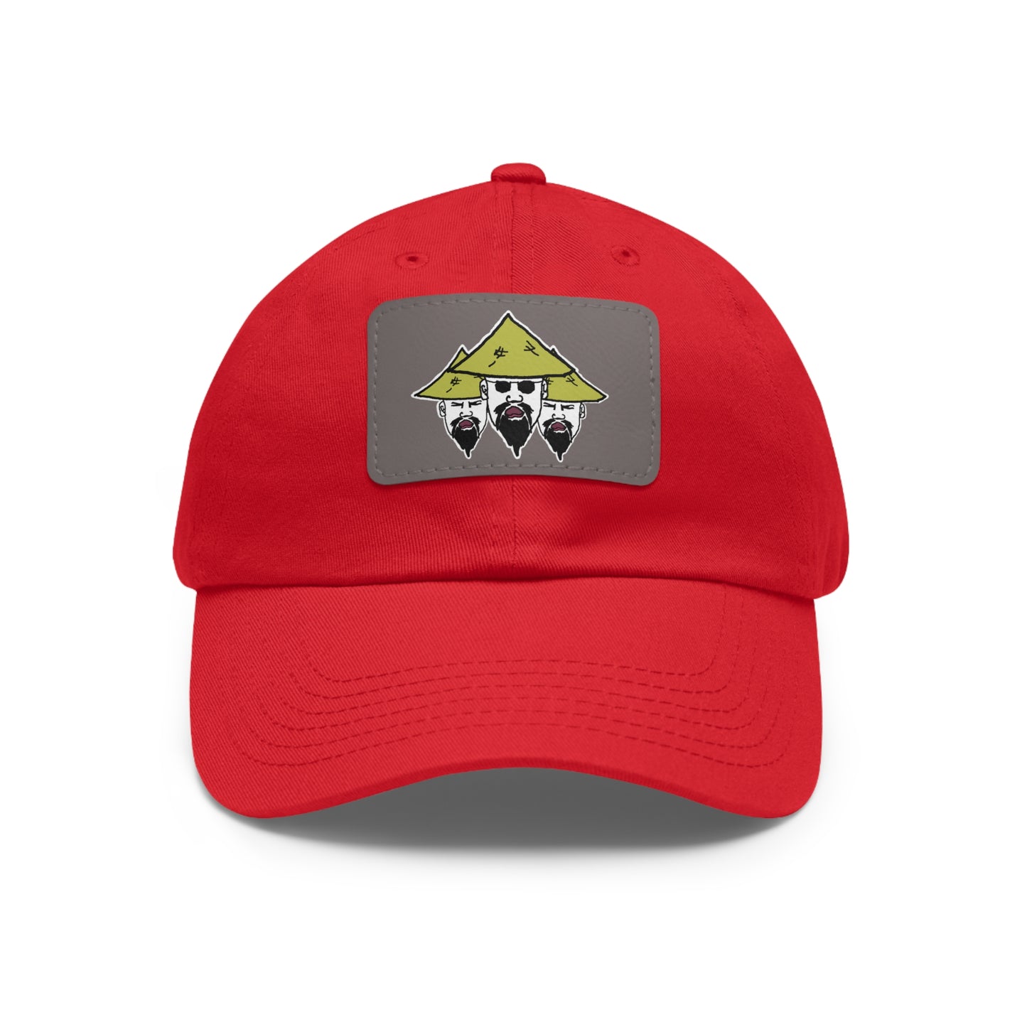 TROL Dad Hat with Leather Patch (Rectangle)