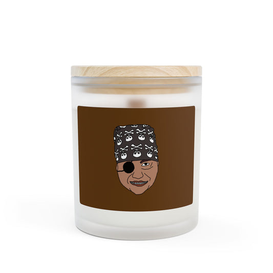 TROL Frosted Glass Candle, 11oz