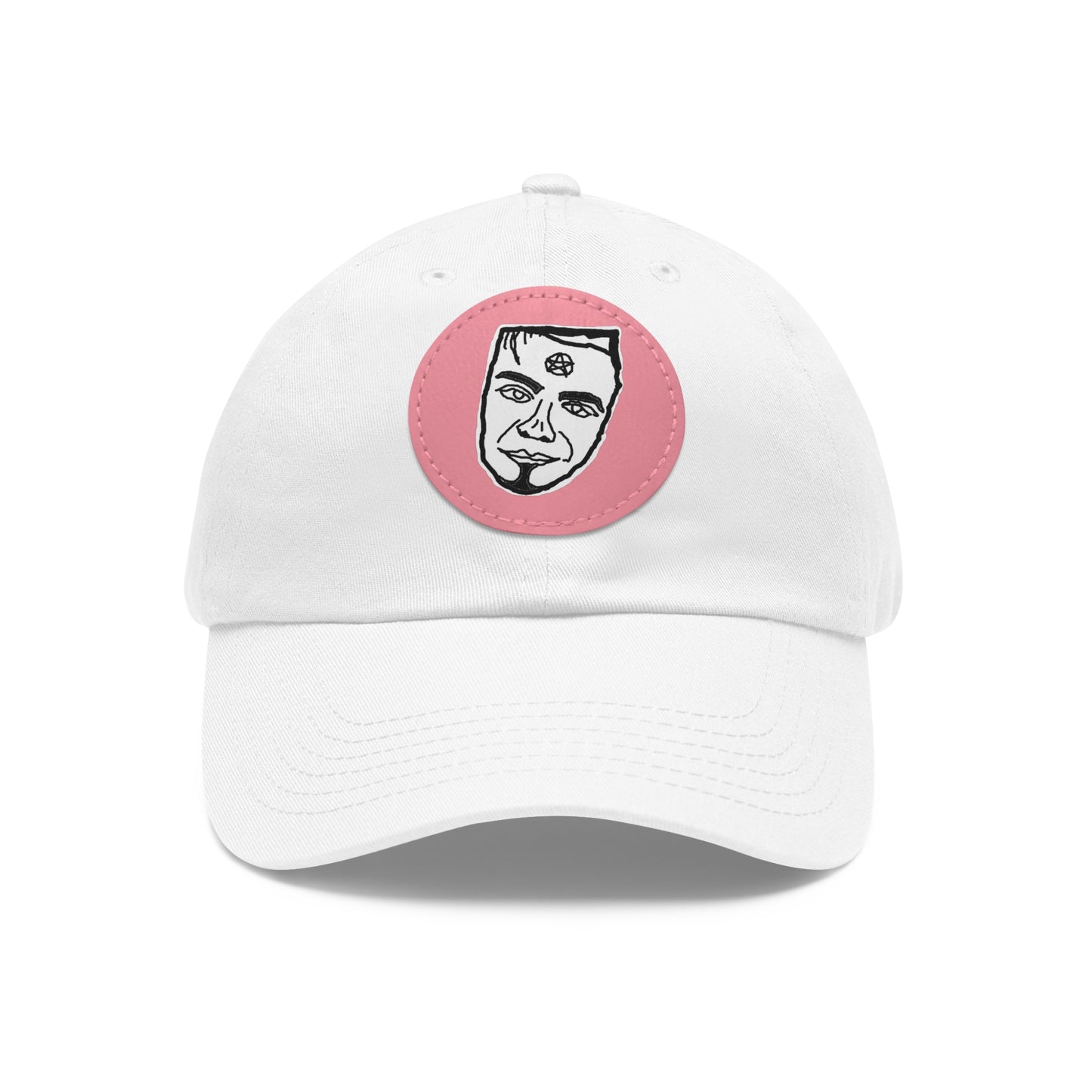 TROL Dad Hat with Leather Patch (Round)