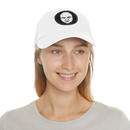TROL Dad Hat with Leather Patch (Round)