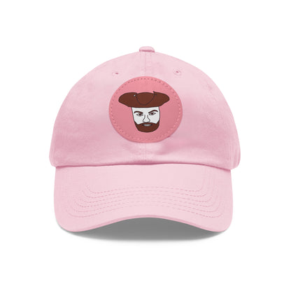 TROL Dad Hat with Leather Patch (Round)
