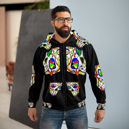 TROL Unisex Zip Hoodie (AOP)