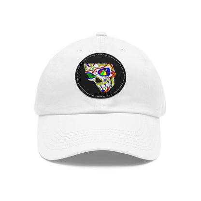 TROL Dad Hat with Leather Patch (Round)