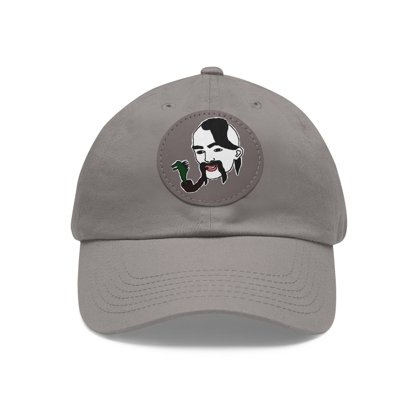 TROL Dad Hat with Leather Patch (Round)