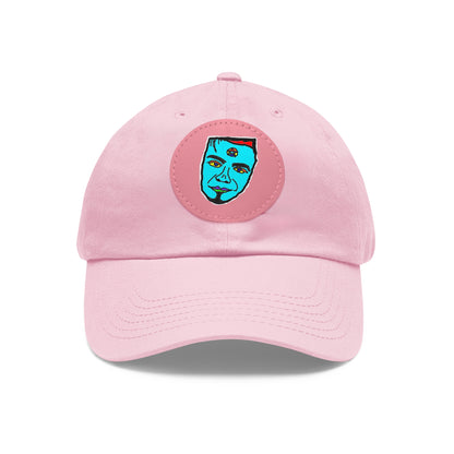 TROL Dad Hat with Leather Patch (Round)