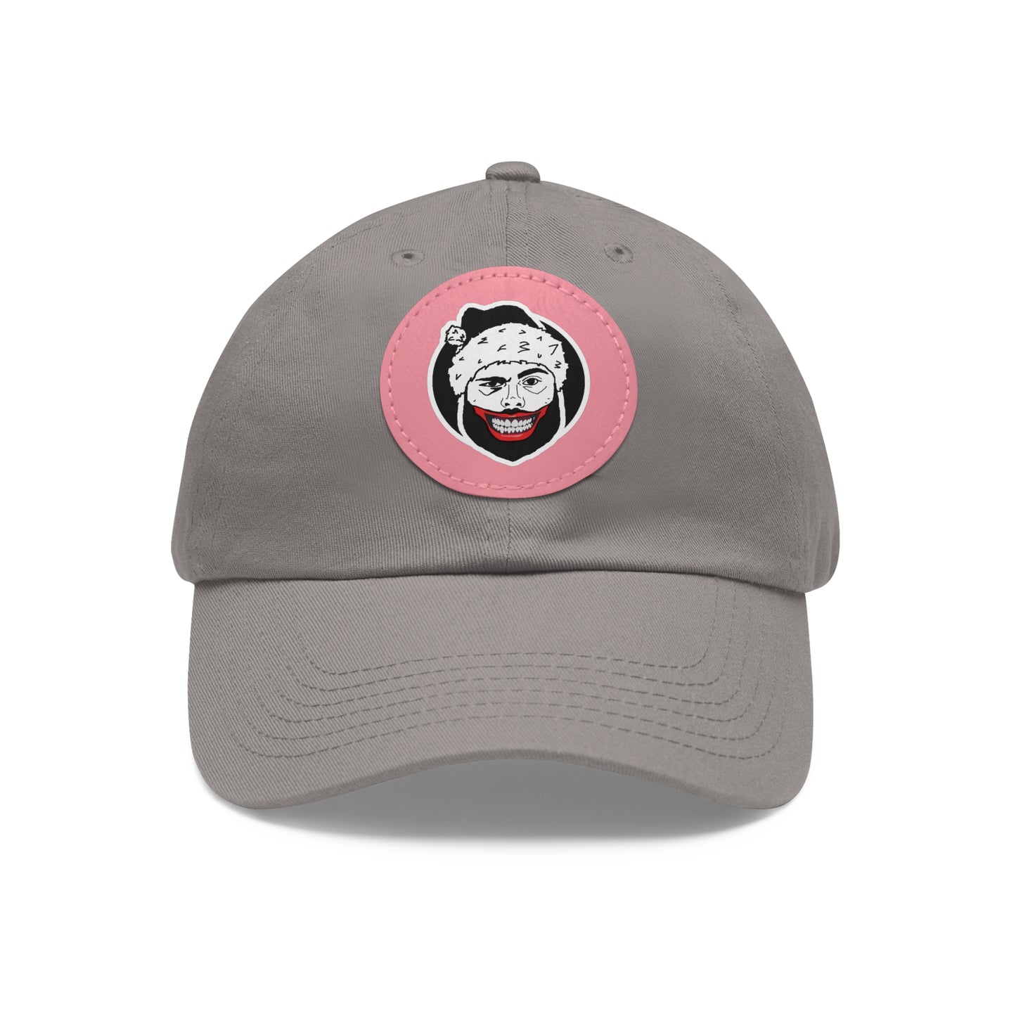 TROL Dad Hat with Leather Patch (Round)