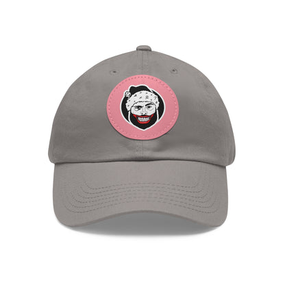 TROL Dad Hat with Leather Patch (Round)