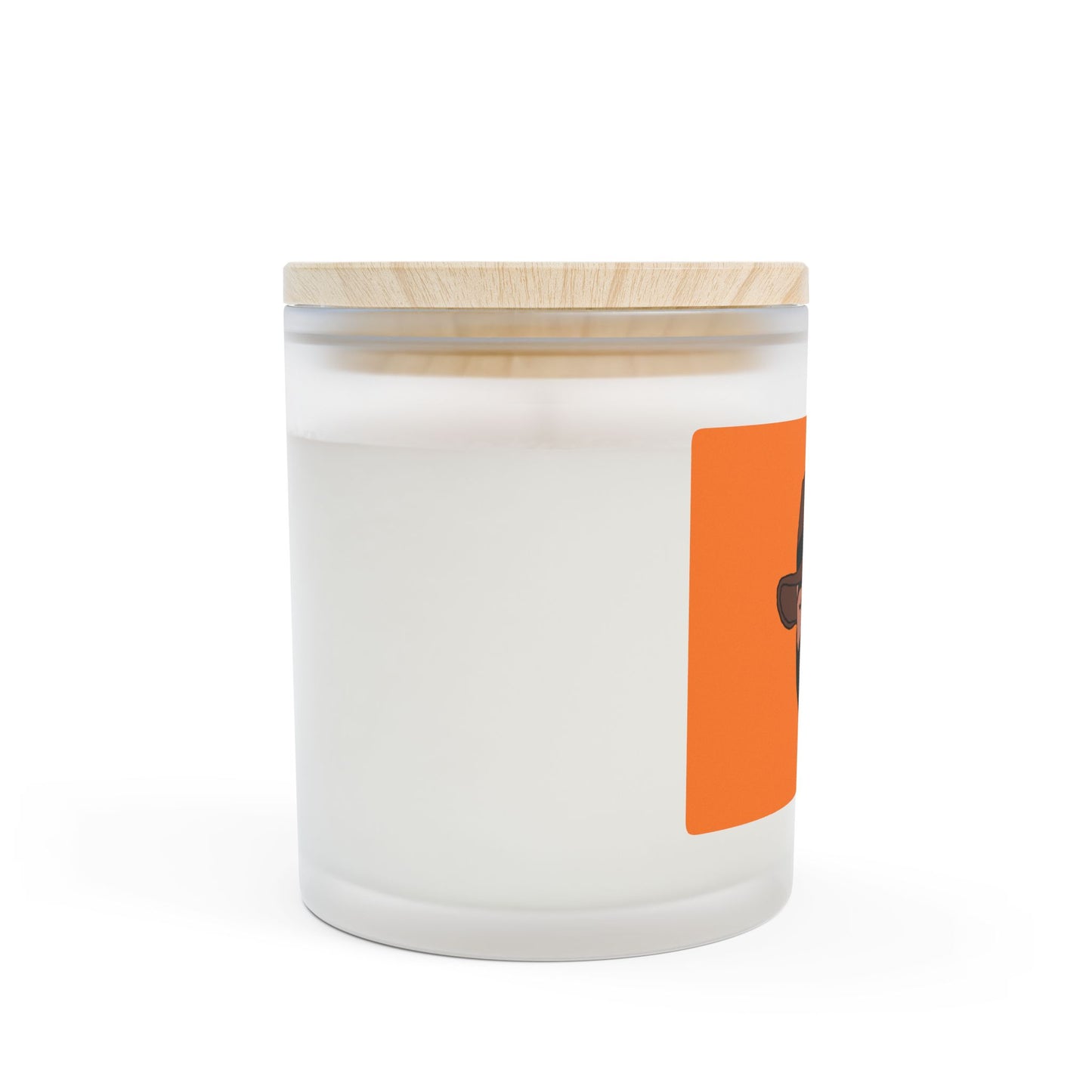 TROL Frosted Glass Candle, 11oz