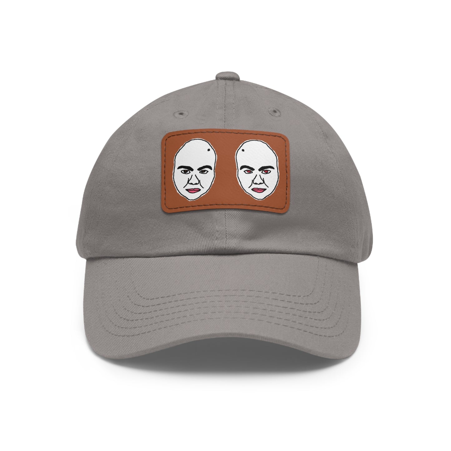 TROL Dad Hat with Leather Patch (Rectangle)