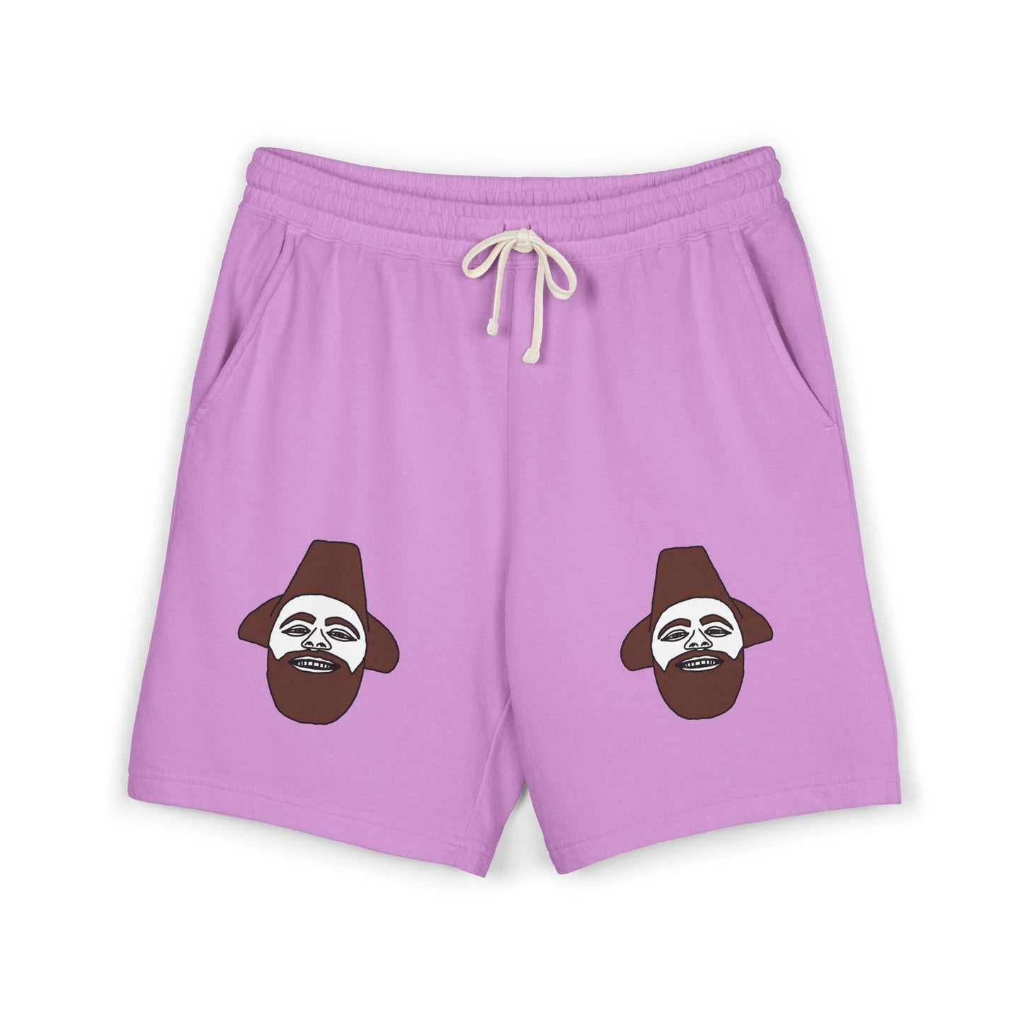 TROL Unisex Garment-Dyed Lightweight Fleece Sweat Shorts