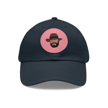 TROL Dad Hat with Leather Patch (Round)