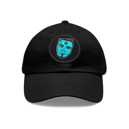 TROL Dad Hat with Leather Patch (Round)