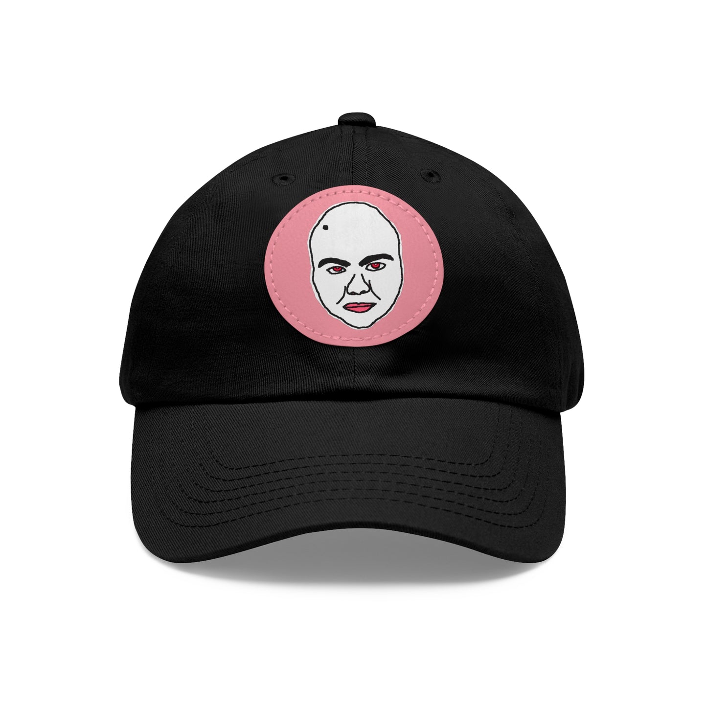 TROL Dad Hat with Leather Patch (Round)