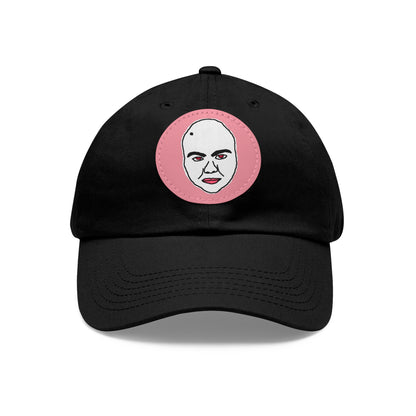 TROL Dad Hat with Leather Patch (Round)