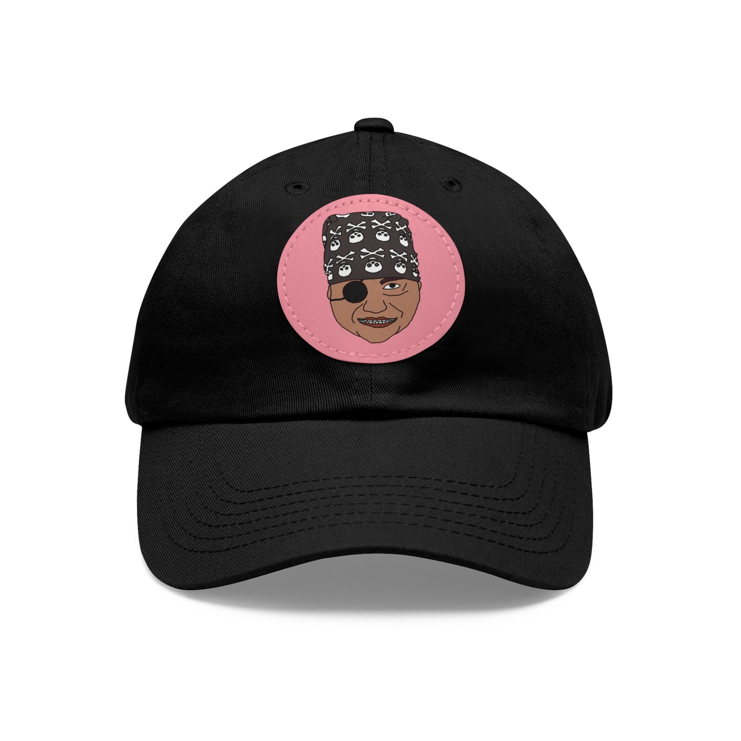 TROL Dad Hat with Leather Patch (Round)