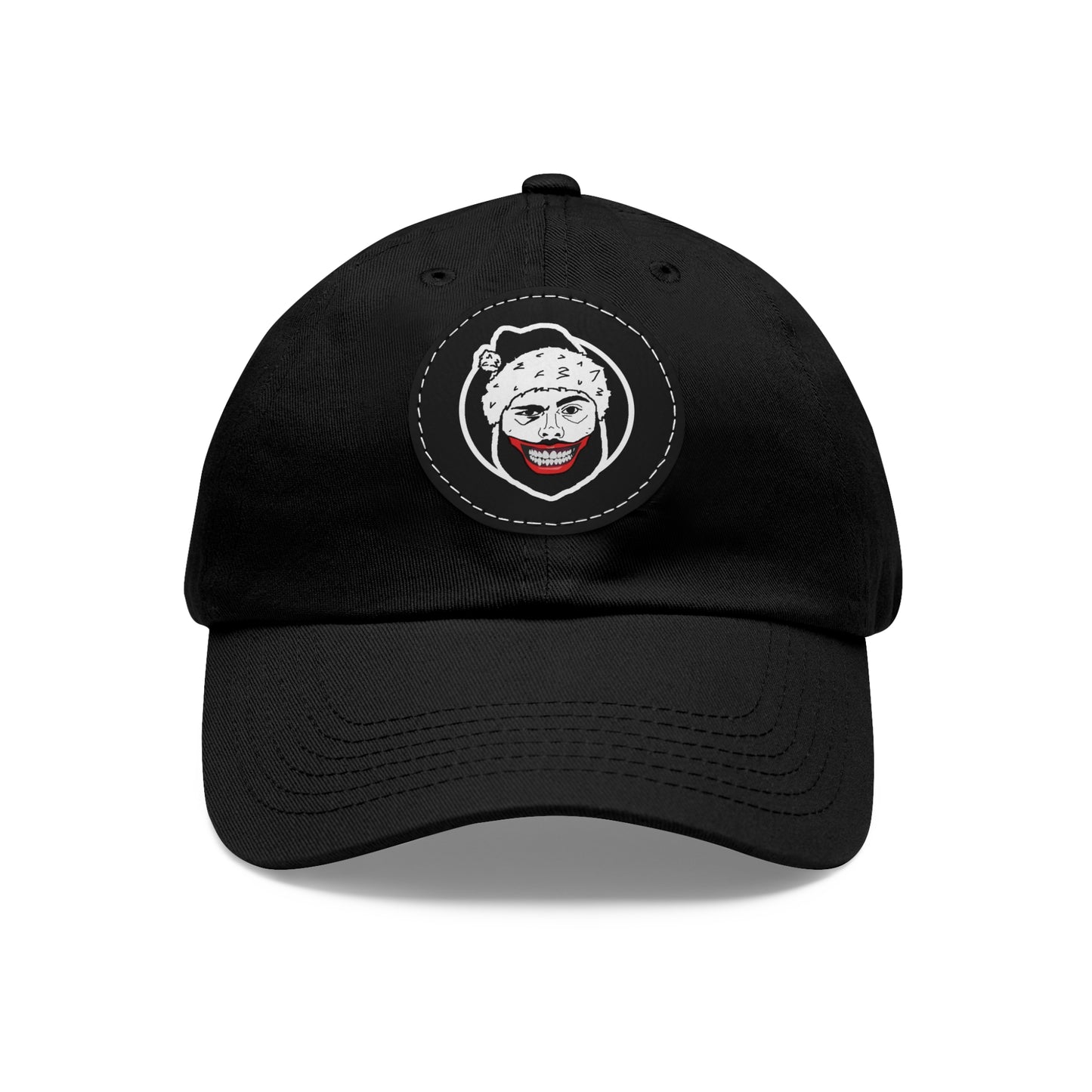TROL Dad Hat with Leather Patch (Round)