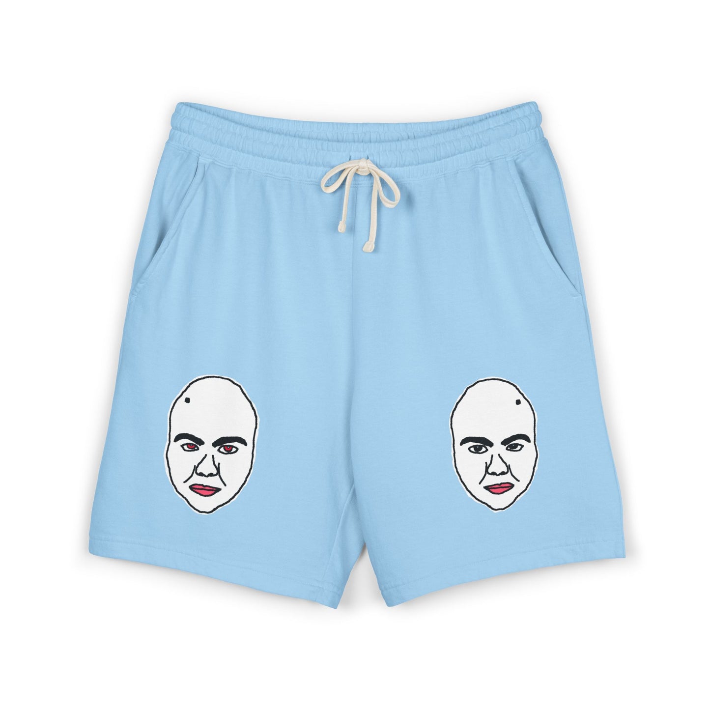 TROL Unisex Garment-Dyed Lightweight Fleece Sweat Shorts