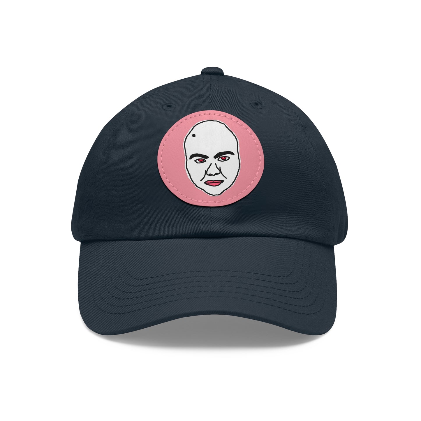 TROL Dad Hat with Leather Patch (Round)