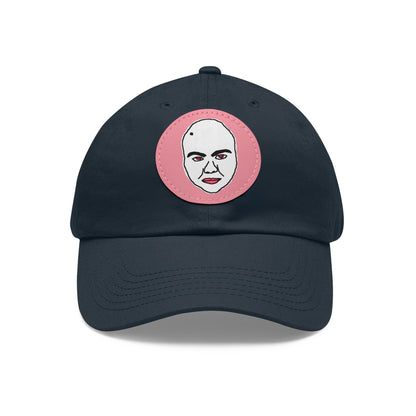 TROL Dad Hat with Leather Patch (Round)
