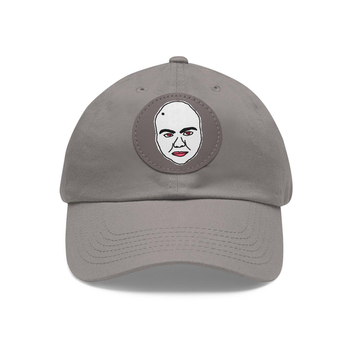 TROL Dad Hat with Leather Patch (Round)