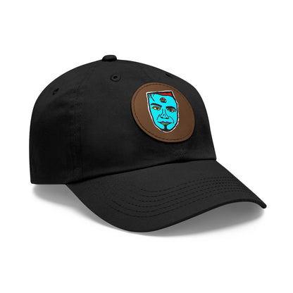TROL Dad Hat with Leather Patch (Round)