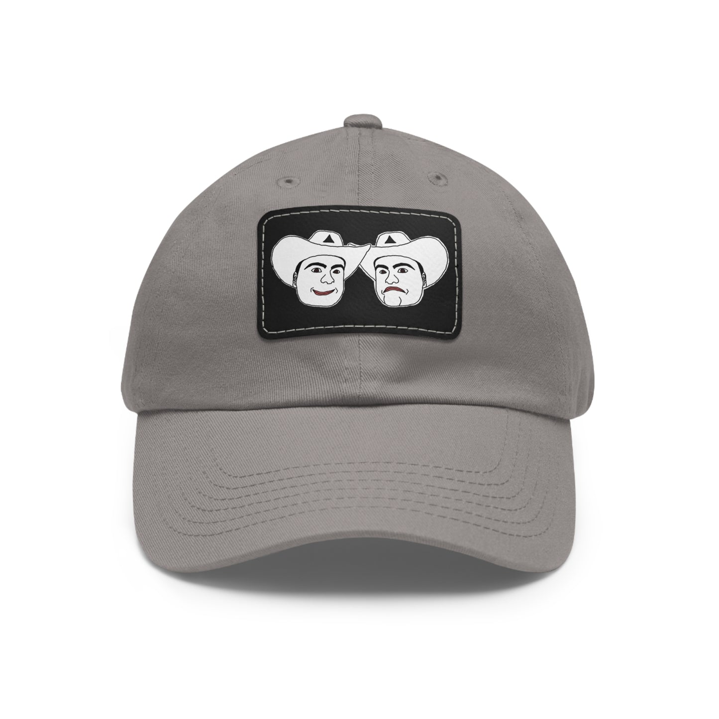 TROL Dad Hat with Leather Patch (Rectangle)
