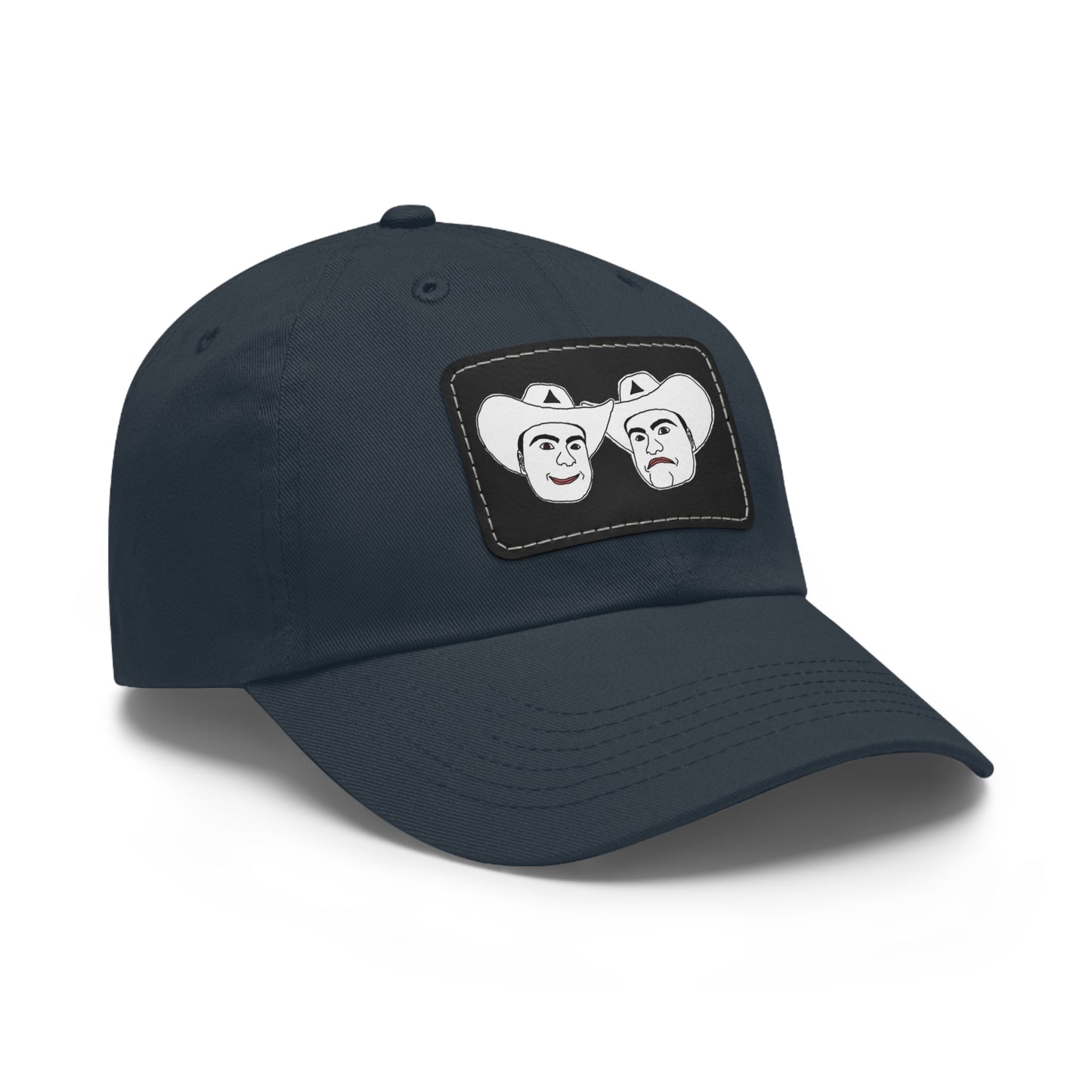 TROL Dad Hat with Leather Patch (Rectangle)