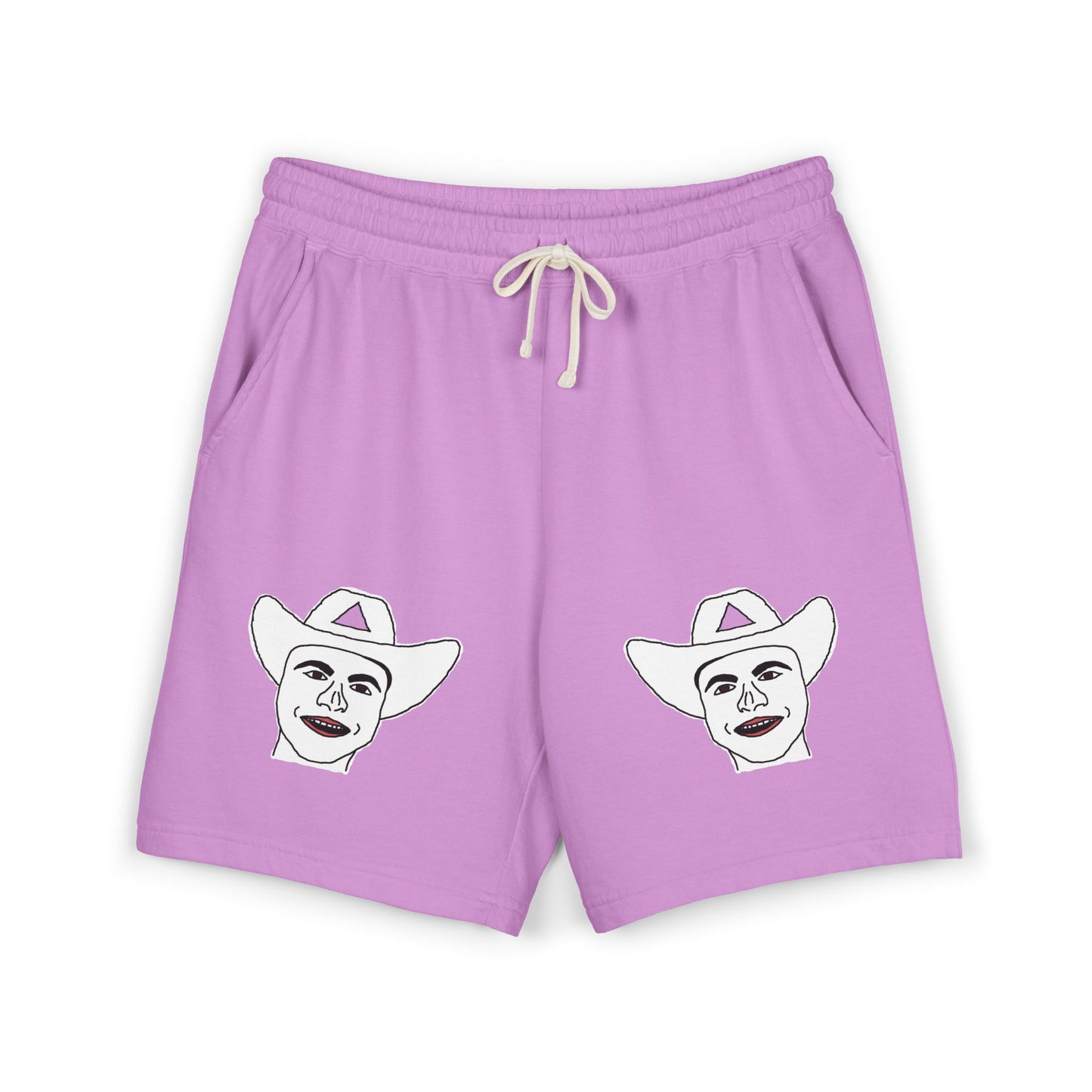 TROL Unisex Garment-Dyed Lightweight Fleece Sweat Shorts